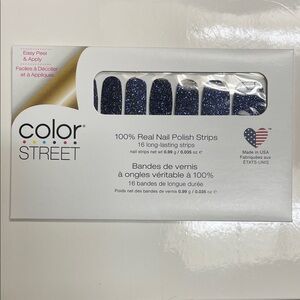 Color Street Midnight Sparkle Nail Strips